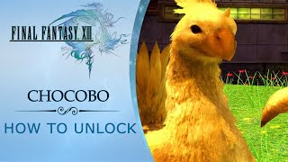 Final Fantasy XIII  How to unlock Chocobo [upl. by Hanoy71]