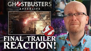 Ghostbusters Afterlife FINAL TRAILER REACTION [upl. by Rahr570]