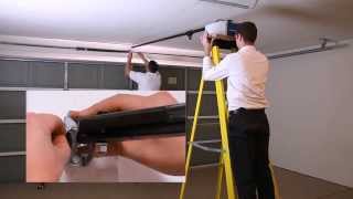 How to Assemble and Install a Chamberlain® WiFi Garage Door Opener [upl. by Edbert]