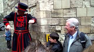 An entertaining Beefeater tour at the Tower of London [upl. by Morrissey645]