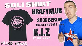 KIZ amp Kraftklub Soli Konzerte  Musik News [upl. by Eillime132]