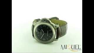 Panerai Luminor Base Titan Handaufzug Ref PAM00176 5925 [upl. by Aneeb644]