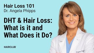 DHT Dihydrotestosterone amp Hair Loss  What is it and What Does it Do [upl. by Osei]