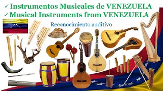 🌎 Instrumentos Musicales de VENEZUELA Instruments Musical from VENEZUELA [upl. by Ruelu752]