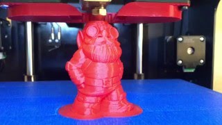 Wanhao Duplicator 6 Print Test 4K Impressive Print Quality [upl. by Michigan552]