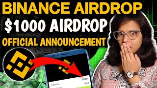 Binance airdrop today 💯  1001000 Airdrop Claim on Binance  Binance Launchpool Scroll SCR coin [upl. by Holladay]