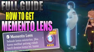 Cara Mendapatkan Memento Lens Full Guide  Genshin Impact [upl. by Miquela]