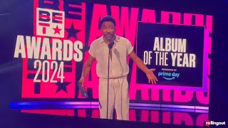 Donald Glovers historic 2024 BET Awards rant [upl. by Nomelif596]