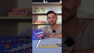 KNOPPERS macht DICK 👀⤵️ abnehmen fitness ernährung gesundheit [upl. by Taimi]