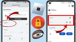 Comment voir votre mot de passe Roblox  Comment connaître votre mot de passe Roblox [upl. by Yntrok174]