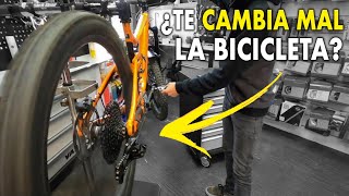 COMO AJUSTAR UN CAMBIO TRASERO DE BICICLETA SRAM y SHIMANO ⚙️  Mantenimiento Básico MTB 2 [upl. by Akitahs497]