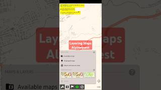 Layer Maps alpinequest android shorts alpinequest offlinegps gps [upl. by Wilt]