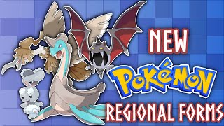 Making NEW Pokémon Regional Forms [upl. by Natsreik]