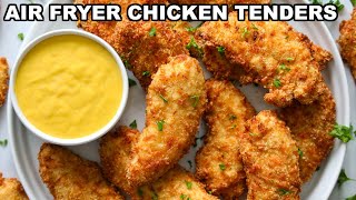 Air Fryer Chicken Tenders amp Copycat Chick Fil A Sauce [upl. by Burns]