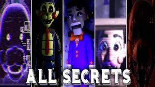 ALL SECRETS amp EASTER EGGS  FNAC Remastered [upl. by Cralg]