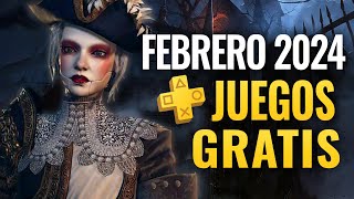 LOS JUEGOS GRATIS FEBRERO 2024 PLAYSTATION PLUS PS4 amp PS5 [upl. by Nawor330]