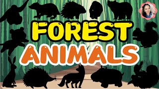 Forest Animal Names for Kindergarten  Learn with Teacher Sami [upl. by Hogen90]