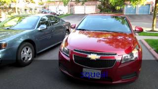 Chevrolet Cruze New 2012 squealing noise from turbocharged engine [upl. by Inalan2]