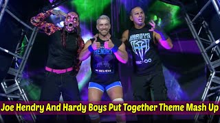 Joe Hendry And Hardy Boys Put Together Theme Mash Up At TNA Emergence [upl. by Hallie]