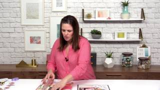 How to Use Cardstock amp Patterned Paper in Your Scrapbook [upl. by Matthiew]