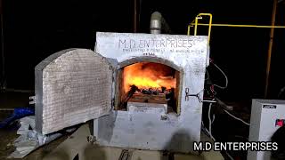 GAS BASED CREMATION FURNACE TRIAL ll Human Cremation Furnace ll CREMATION GROUND ll MD ENTERPRISES [upl. by Aiyot]