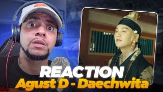 THIS VIDEO IS RIDICULOUS Agust D  Daechwita LIVE REACTION [upl. by Uel]