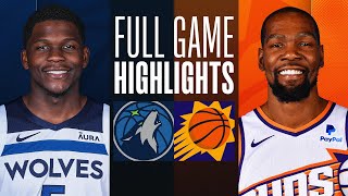 TIMBERWOLVES at SUNS  FULL GAME HIGHLIGHTS  April 5 2024 [upl. by Bertie]