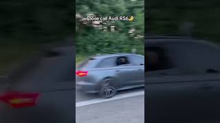 audi rs6 Quattro drifting supercars germany autobahn topspeed highspeed driver best fyp [upl. by Eilrahs]