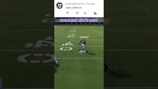 99 yard touchdown with Justin Jefferson madden [upl. by Steep]