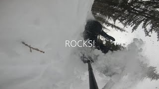 Nevada is FULL of ROCKS  Prospecting with a SNOWBOARD  Mt Rose Ski Tahoe  February 2 2024 [upl. by Lionello]