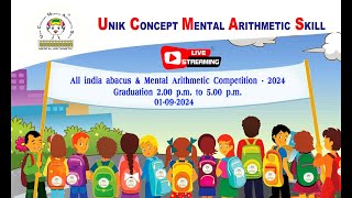 UNIK CONCEPT MENTAL ARITHMETIC SKILL  All india abacus amp Mental Arithmetic [upl. by Johnny]