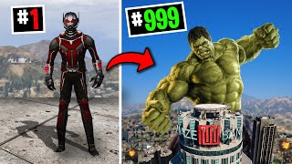 I Spent 100 Hours as Superheroes on GTA 5 RP [upl. by Eugenius]