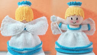 Knitting Doll Jean Greenhowe  Christmas Tree Fairy [upl. by Nehtanoj826]