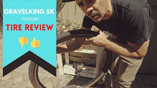 Panaracer Gravelking SK 700X38C 1 year gravel tire review [upl. by Erdrich]