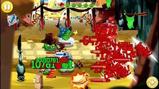 Angry Birds Epic  Pyro quotKANOquot Bolist Rain of Fire N Damage to all Enemies to catch explosive [upl. by Airamat]