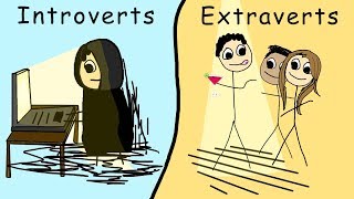 Casually Explained Introverts and Extraverts [upl. by Lainad]