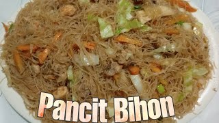 Pancit Bihon Guisado How to Cook Pancit BihonSimple recipe [upl. by Kipton]