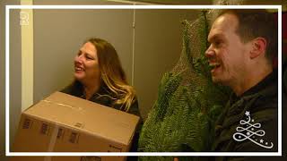 Ernstig zieke exverslaafde Brian dolgelukkig met gewonnen kerstboom Dit had ik nooit zelf kunn [upl. by Alejo]