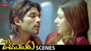 Allu Arjun and Kovai Sarala Comedy  Desamuduru Telugu Movie Scenes  Hansika  Puri Jagannadh [upl. by Bohlen]