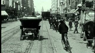 A Trip Down Market Street 1906  piano score by Ben Model live at BAM [upl. by Utica]