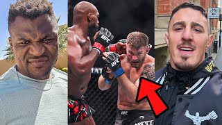 Reactions To Jon Jones vs Stipe Miocic FULL FIGHT [upl. by Tyne]