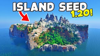 TOP SURVIVAL ISLAND Seed For Minecraft 120 [upl. by Lennahc]