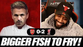 DONT WORRY ARTETA HAS BIGGER FISH TO FRY Arsenal 02 Liverpool GOALS AND MATCH REACTION [upl. by Patrick]