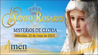 Santo Rosario en Audio l Misterios de Gloria l Amen Comunicaciones [upl. by Suivatram]