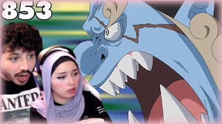 الغرفة الخضراء قائد الدفة الذي لا يقهر، جيمبي  ردة فعلنا على ون بيس 853  One Piece Reaction [upl. by Nodaj]