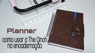 Planner com encadernação na The Cinch [upl. by Notfa]