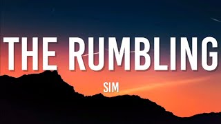 SiM  The Rumbling Lyrics [upl. by Corabella]