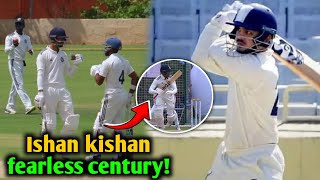 Ishan kishan century  Ishan kishan batting highlights  ishan kishan batting today [upl. by Vatsug948]