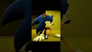 What if SONIC EX enters the backrooms👁️☁️🔑 Found Footage backrooms shorts [upl. by Ermina]