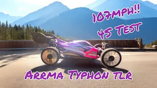 Breaking in the New Arrma TLR Typhon with a 4S speed run 😁 [upl. by Einotna]